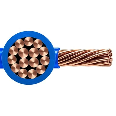 Cable flexible aïllat de PVC H07V2-R de baixa tensió